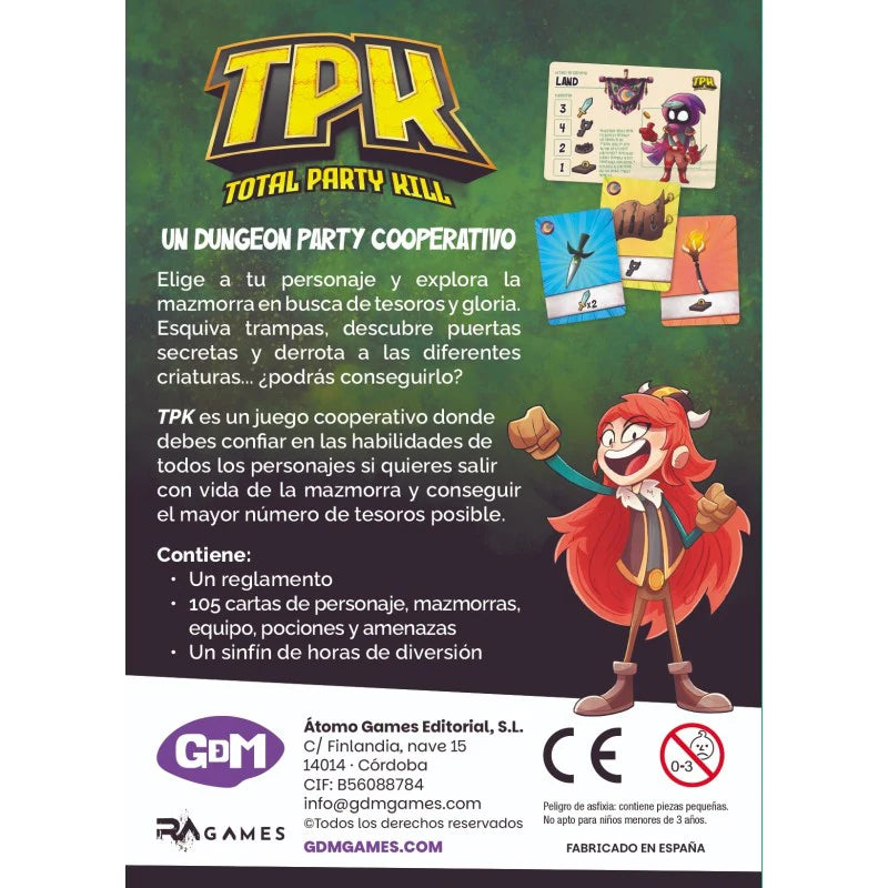 TPK: Total Party Kill (español)