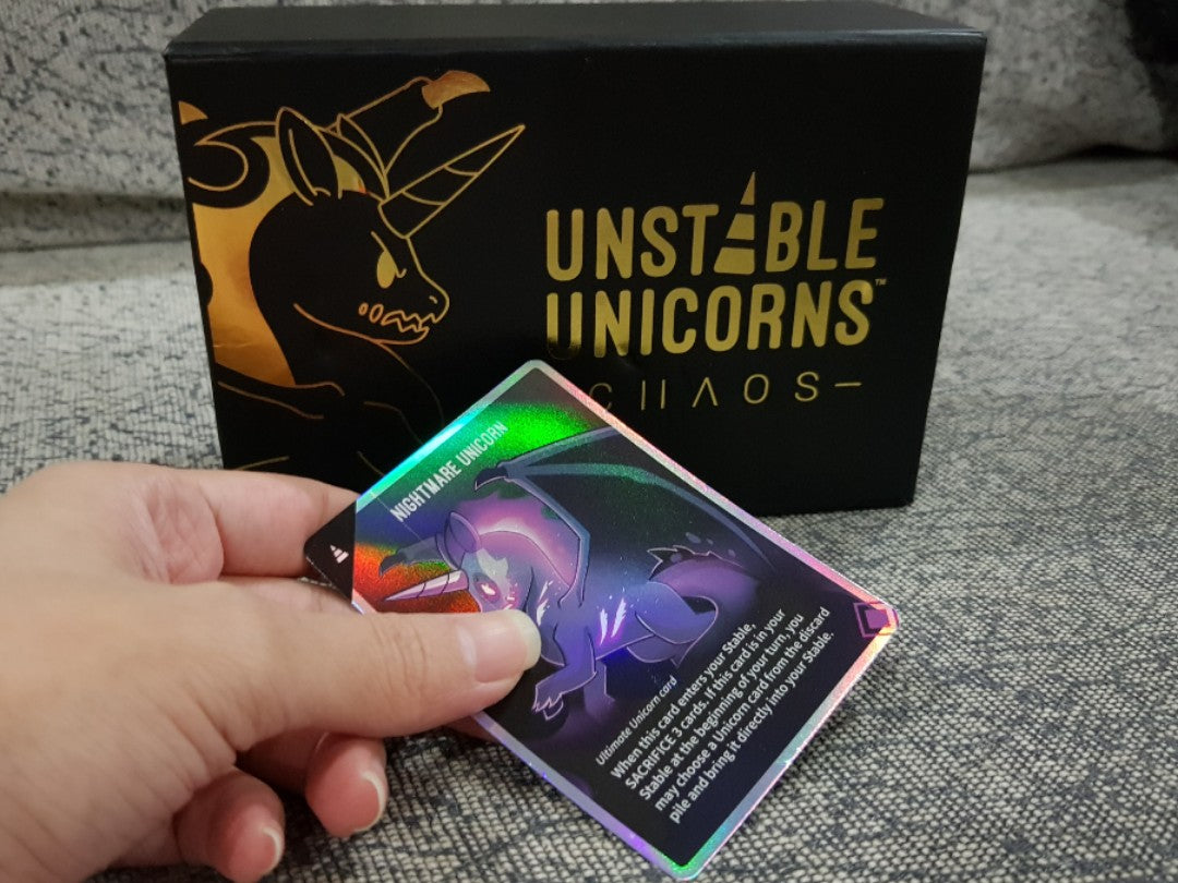 Unstable Unicorns - Control & Chaos - Kickstarter Exclusive