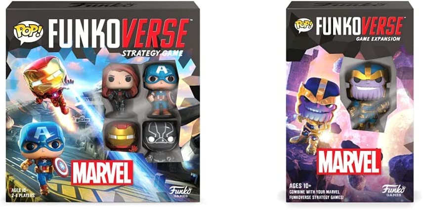 Funkoverse Strategy Game: Marvel 100 + Thanos 101