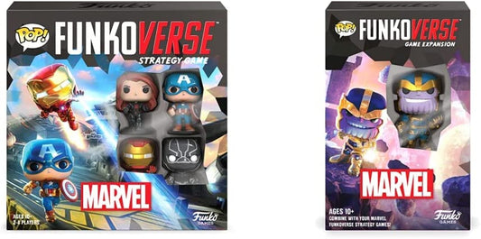 Funkoverse Strategy Game: Marvel 100 + Thanos 101